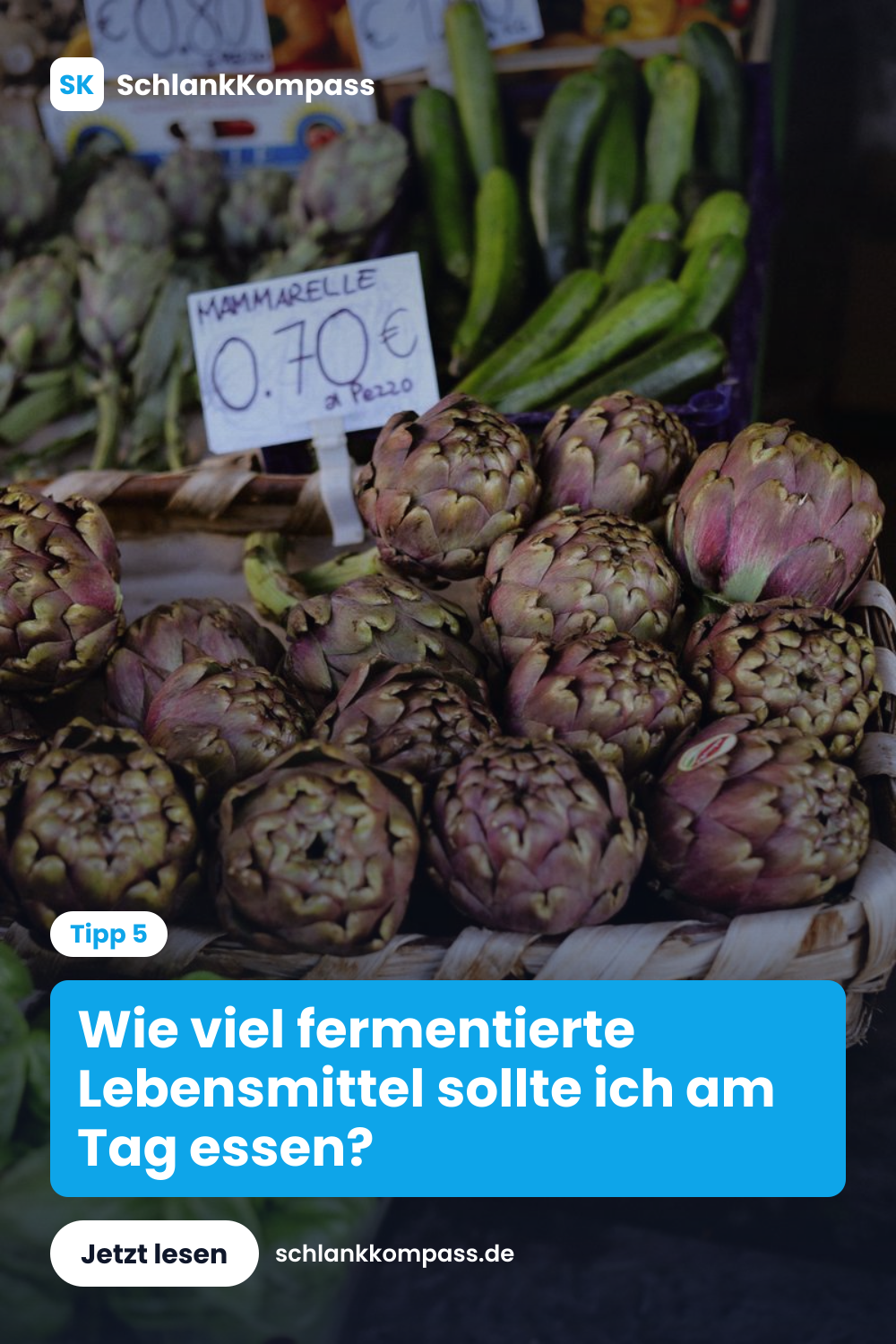 Wie viel fermentierte Lebensmittel sollte ich am Tag essen?