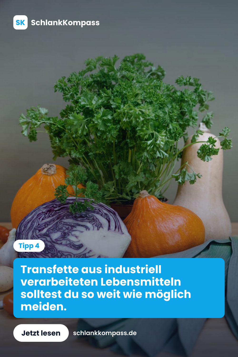 Transfette aus industriell verarbeiteten Lebensmitteln solltest du so weit wie möglich meiden.