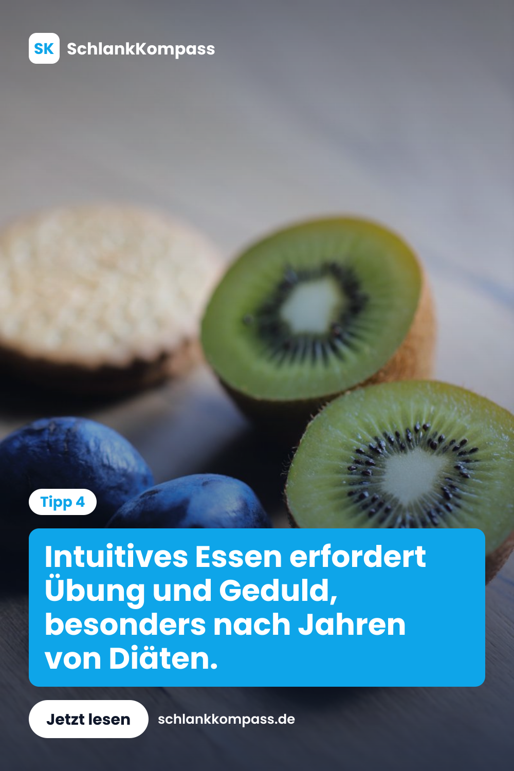 Intuitives Essen erfordert Übung und Geduld, besonders nach Jahren von Diäten.