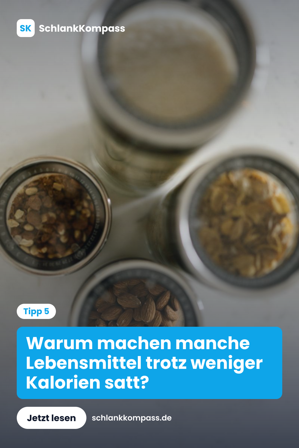 Warum machen manche Lebensmittel trotz weniger Kalorien satt?