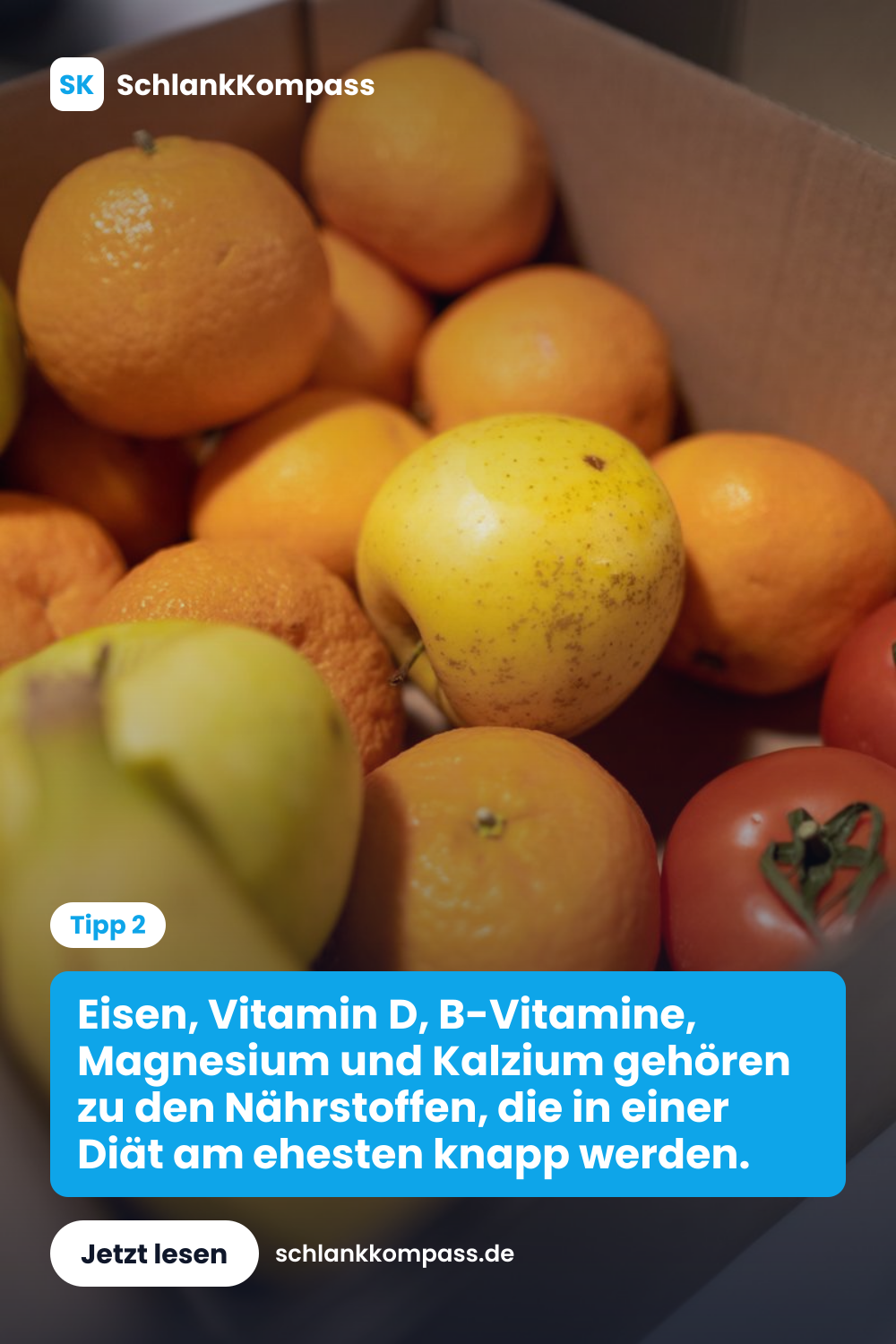 Eisen, Vitamin D, B-Vitamine, Magnesium und Kalzium gehören zu den Nährstoffen, die in einer Diät am ehesten knapp werden.
