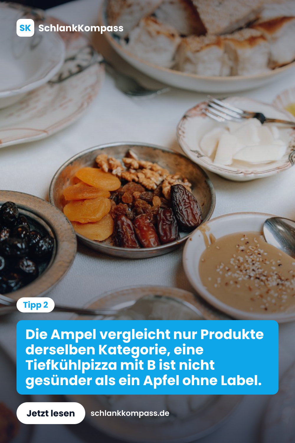 Die Ampel vergleicht nur Produkte derselben Kategorie, eine Tiefkühlpizza mit B ist nicht gesünder als ein Apfel ohne Label.