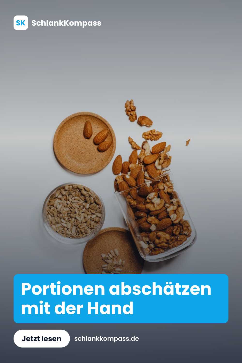 Portionen abschätzen mit der Hand