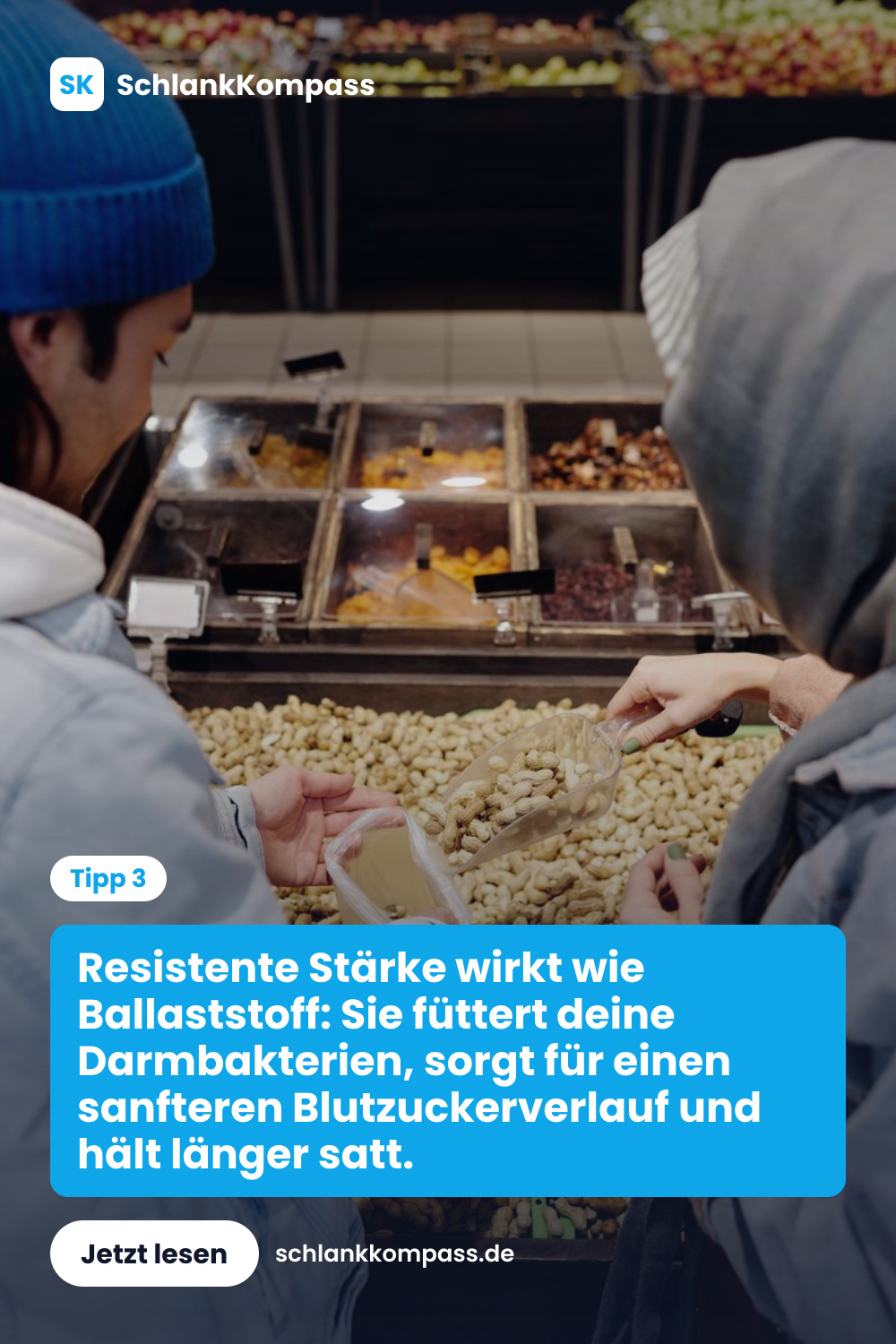 Resistente Stärke wirkt wie Ballaststoff: Sie füttert deine Darmbakterien, sorgt für einen sanfteren Blutzuckerverlauf und hält länger satt.