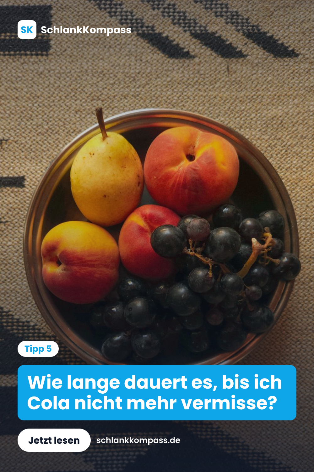 Wie lange dauert es, bis ich Cola nicht mehr vermisse?