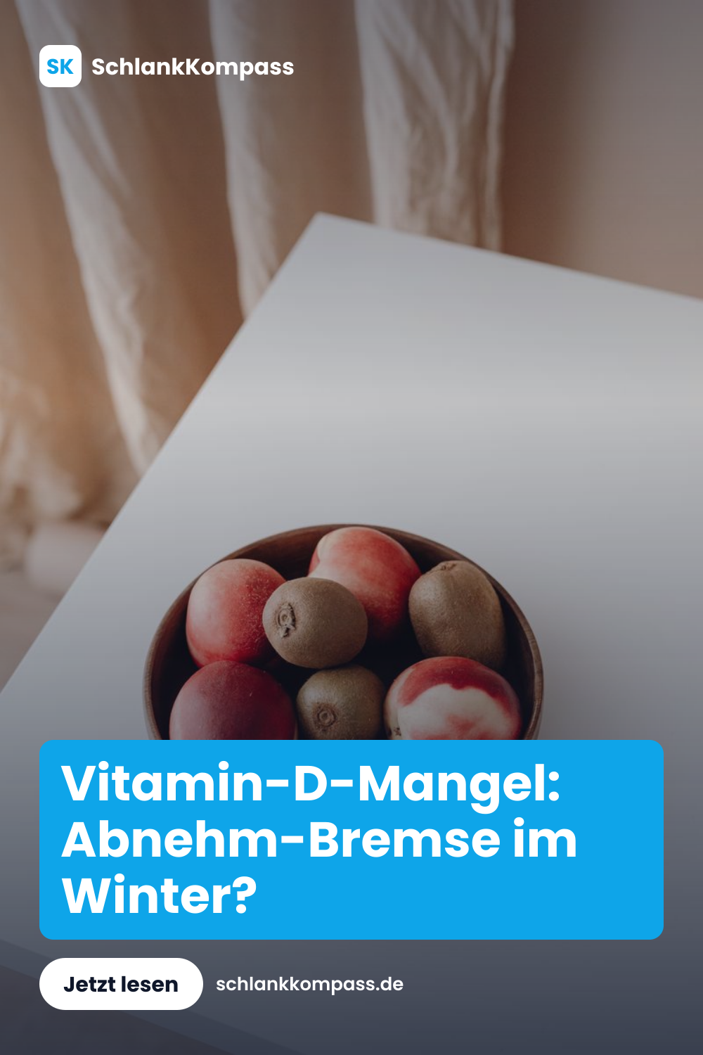 Vitamin-D-Mangel: Abnehm-Bremse im Winter?