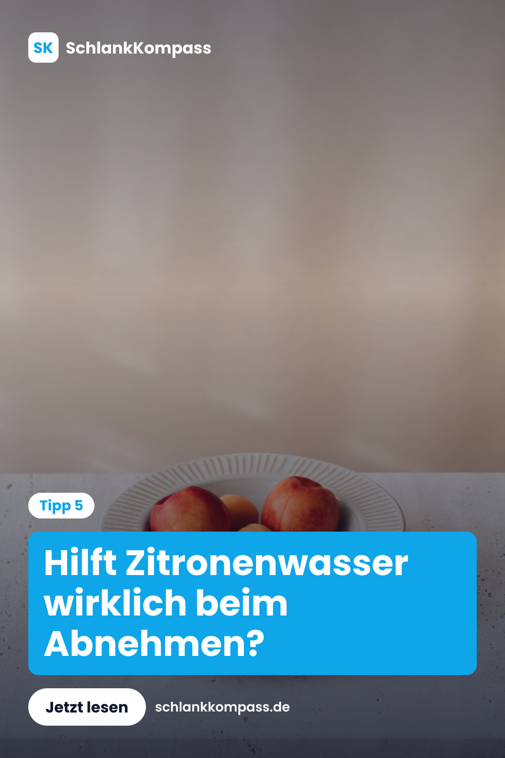Hilft Zitronenwasser wirklich beim Abnehmen?