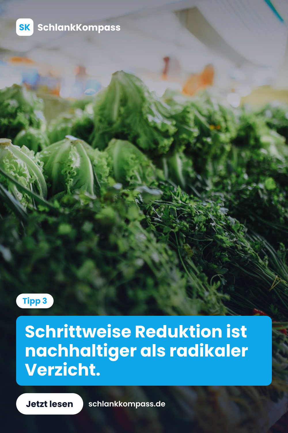 Schrittweise Reduktion ist nachhaltiger als radikaler Verzicht.