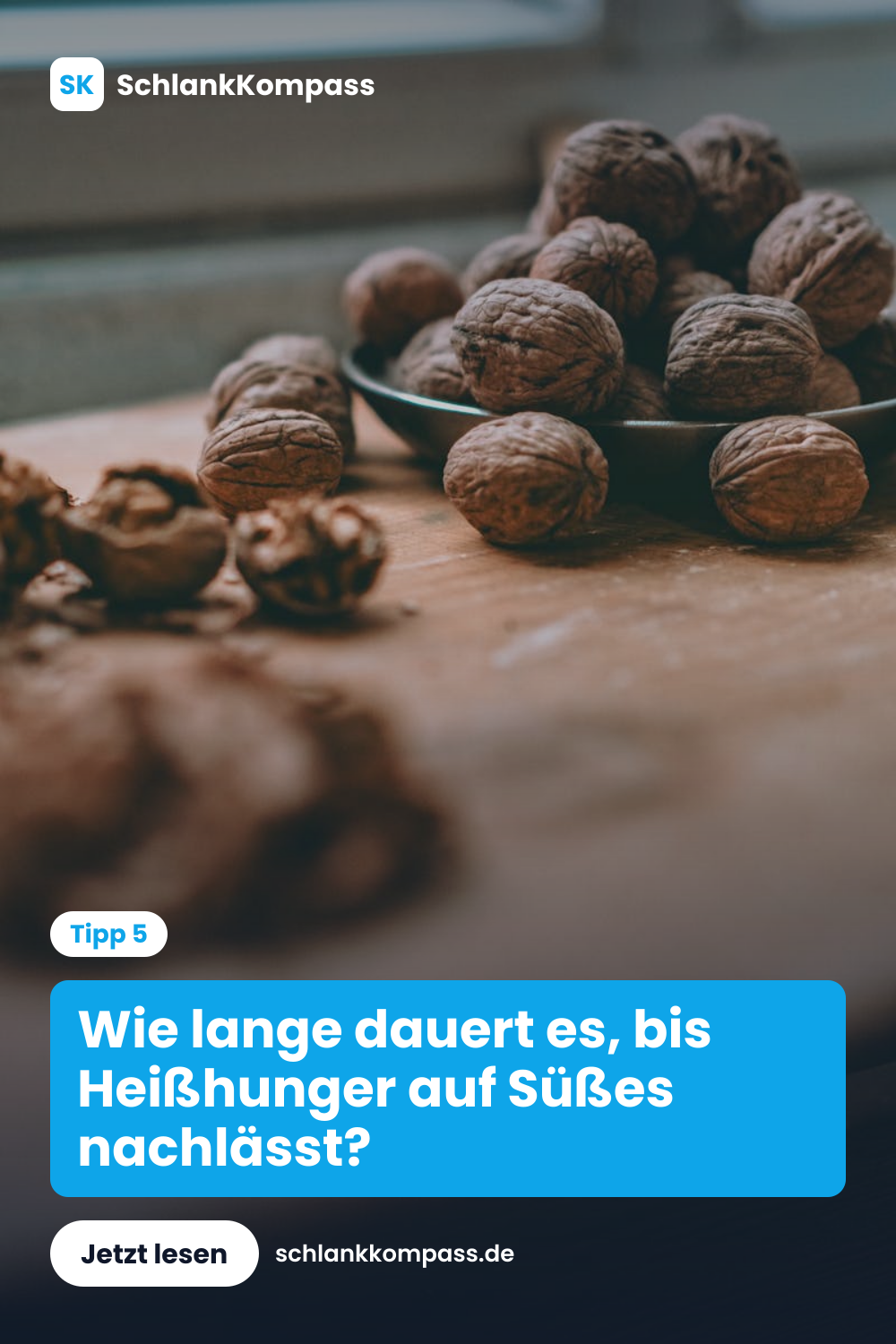 Wie lange dauert es, bis Heißhunger auf Süßes nachlässt?
