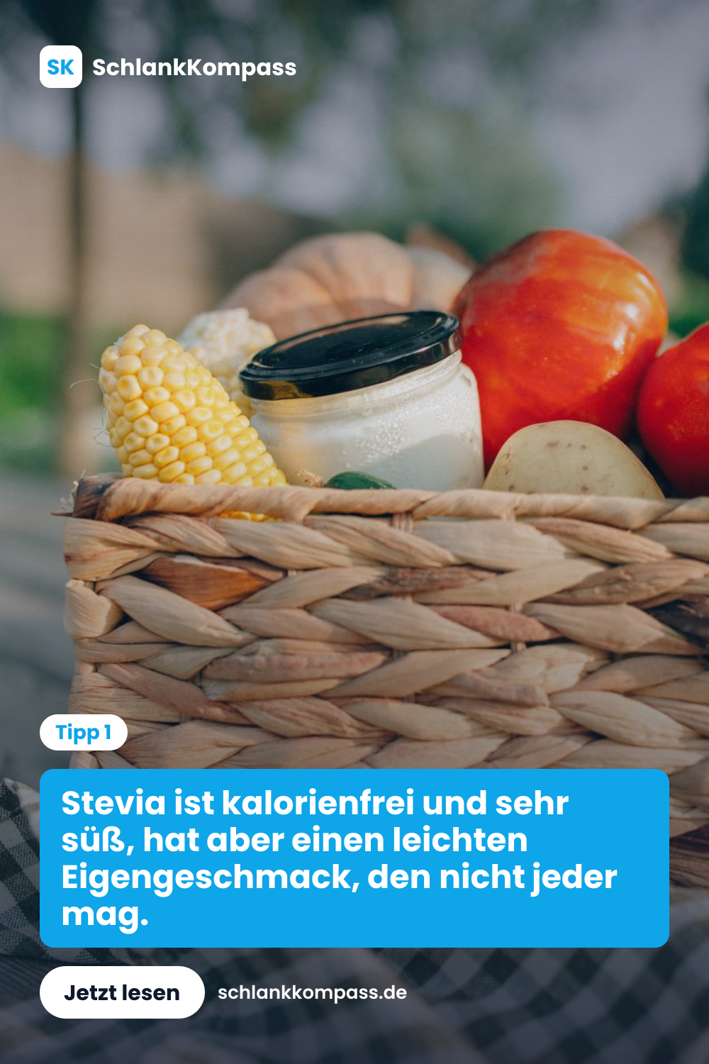 Stevia ist kalorienfrei und sehr süß, hat aber einen leichten Eigengeschmack, den nicht jeder mag.