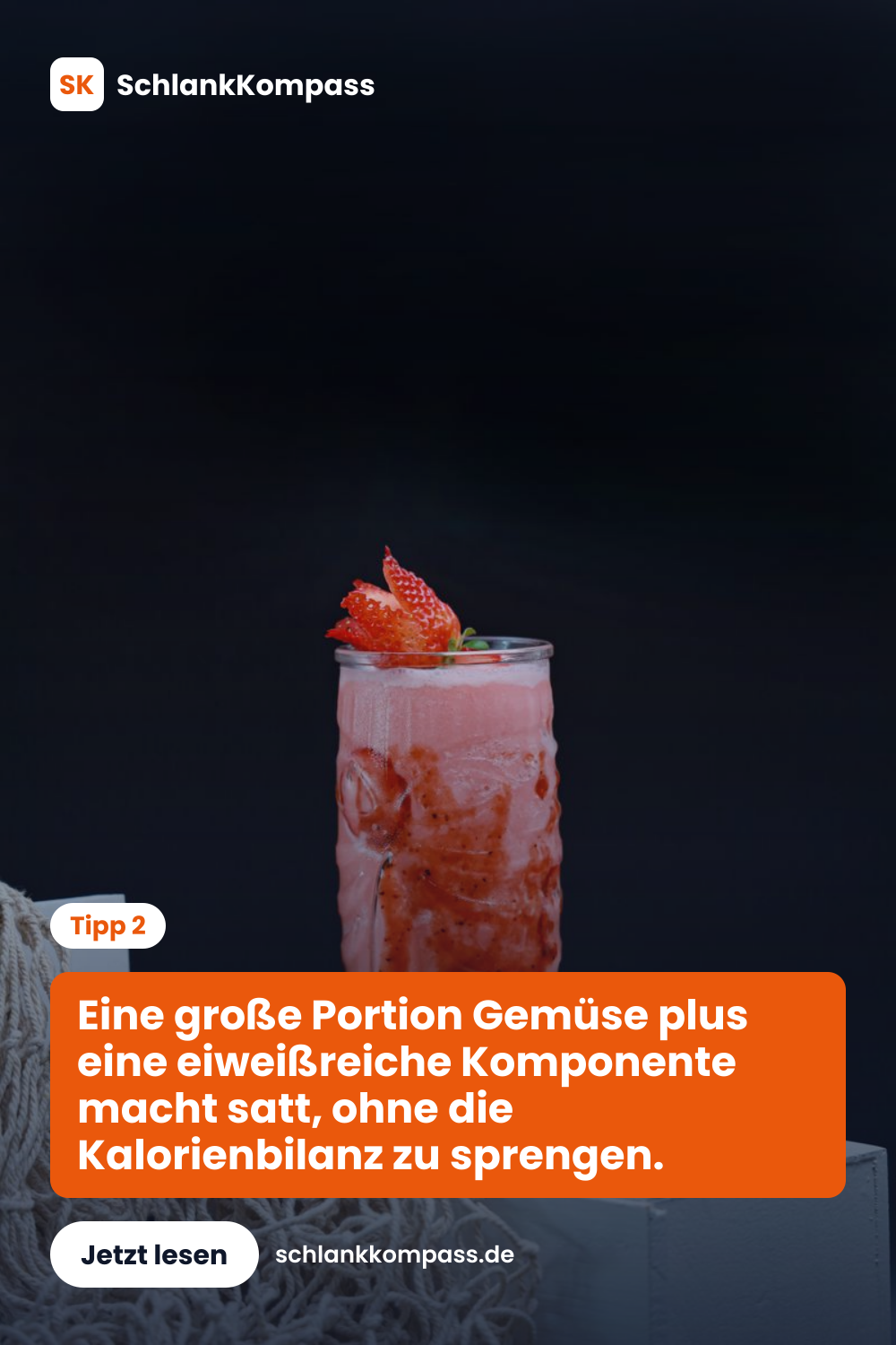 Eine große Portion Gemüse plus eine eiweißreiche Komponente macht satt, ohne die Kalorienbilanz zu sprengen.
