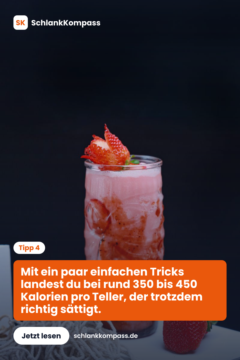 Mit ein paar einfachen Tricks landest du bei rund 350 bis 450 Kalorien pro Teller, der trotzdem richtig sättigt.