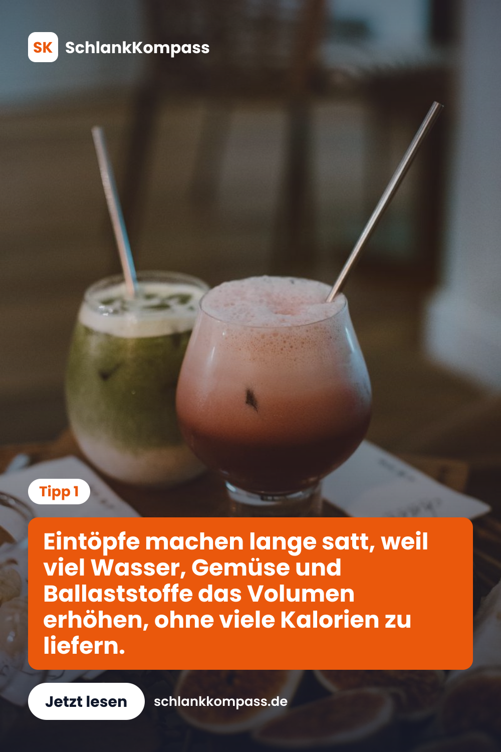 Eintöpfe machen lange satt, weil viel Wasser, Gemüse und Ballaststoffe das Volumen erhöhen, ohne viele Kalorien zu liefern.