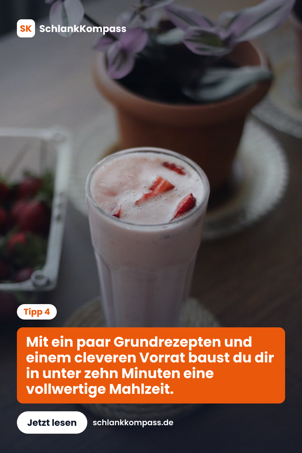Mit ein paar Grundrezepten und einem cleveren Vorrat baust du dir in unter zehn Minuten eine vollwertige Mahlzeit.