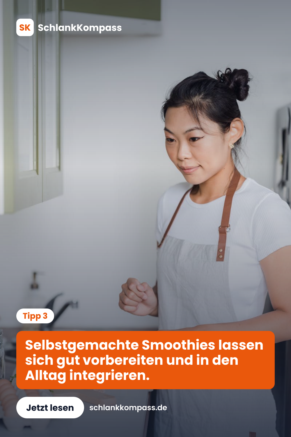 Selbstgemachte Smoothies lassen sich gut vorbereiten und in den Alltag integrieren.