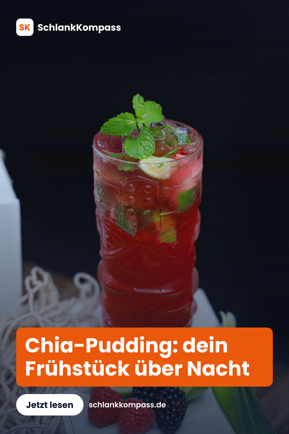 Chia-Pudding: dein Frühstück über Nacht