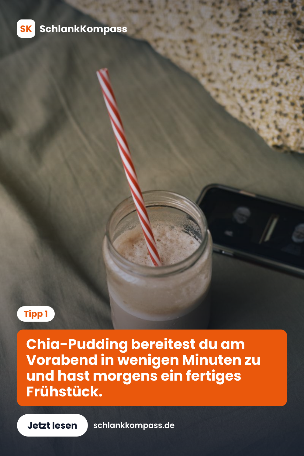 Chia-Pudding bereitest du am Vorabend in wenigen Minuten zu und hast morgens ein fertiges Frühstück.