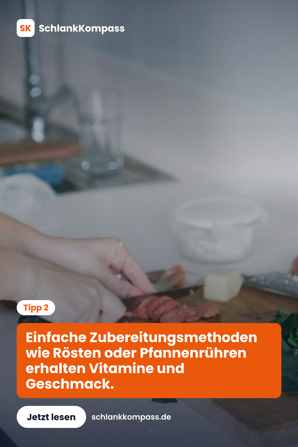 Einfache Zubereitungsmethoden wie Rösten oder Pfannenrühren erhalten Vitamine und Geschmack.