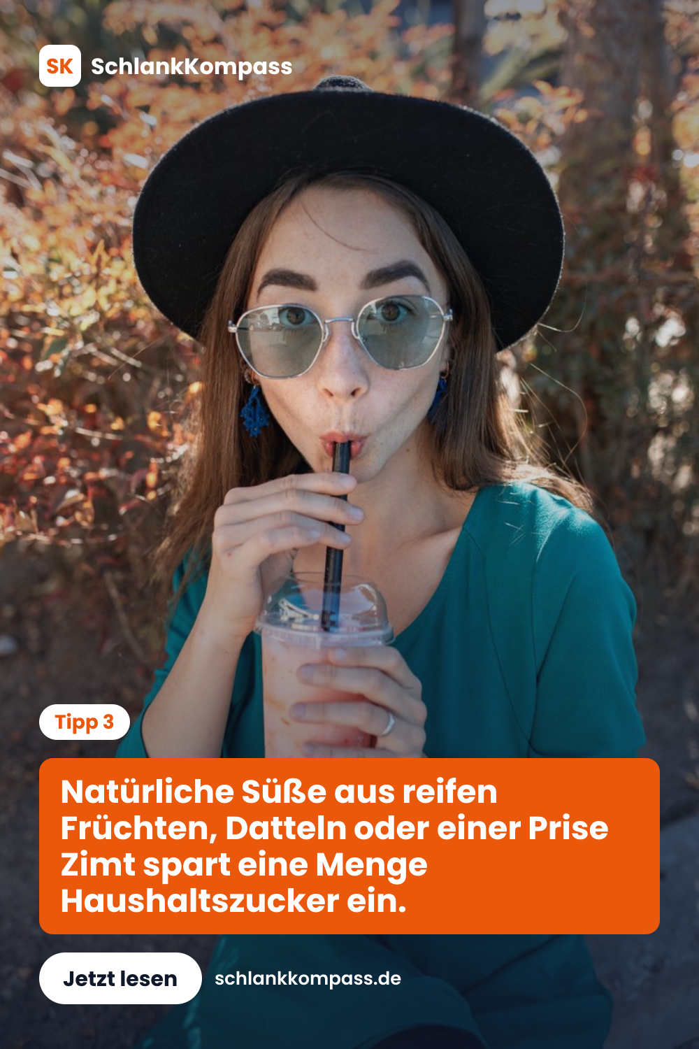 Natürliche Süße aus reifen Früchten, Datteln oder einer Prise Zimt spart eine Menge Haushaltszucker ein.