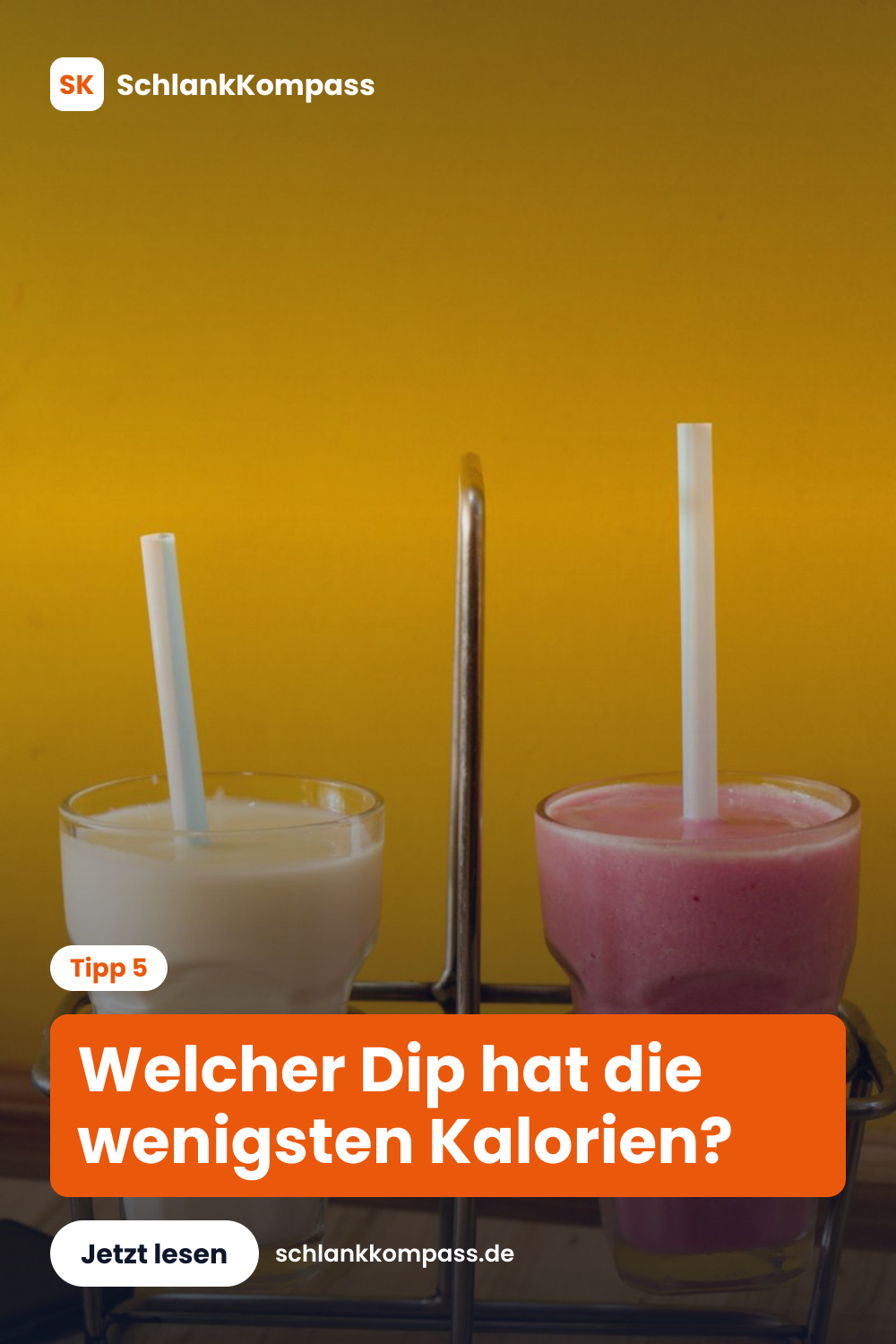 Welcher Dip hat die wenigsten Kalorien?