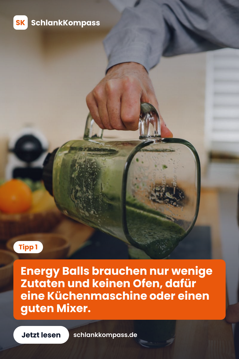 Energy Balls brauchen nur wenige Zutaten und keinen Ofen, dafür eine Küchenmaschine oder einen guten Mixer.