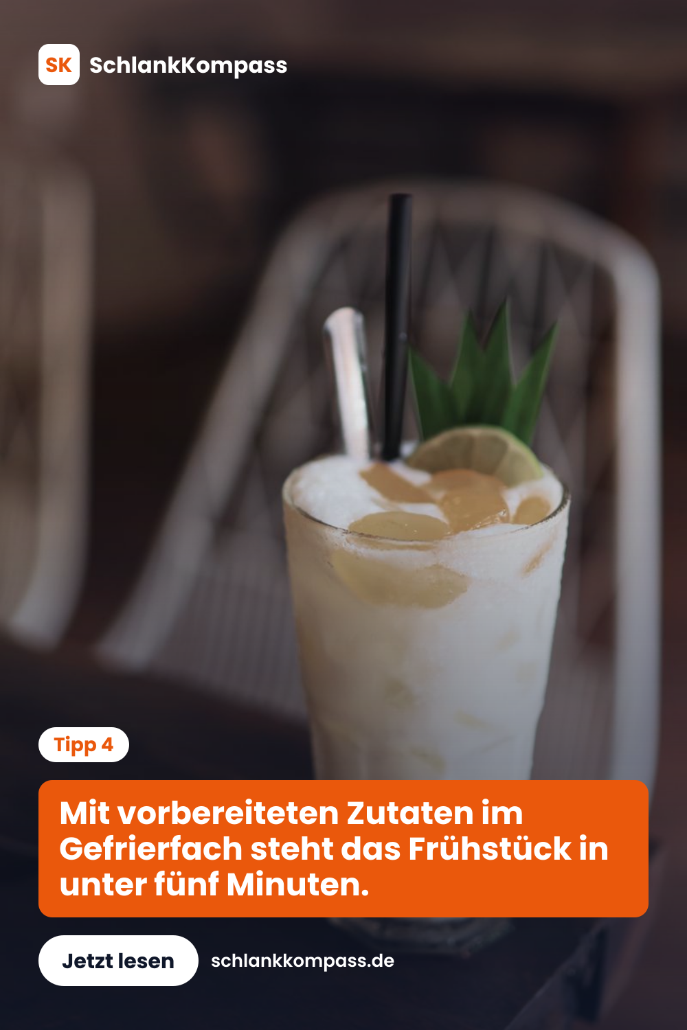 Mit vorbereiteten Zutaten im Gefrierfach steht das Frühstück in unter fünf Minuten.