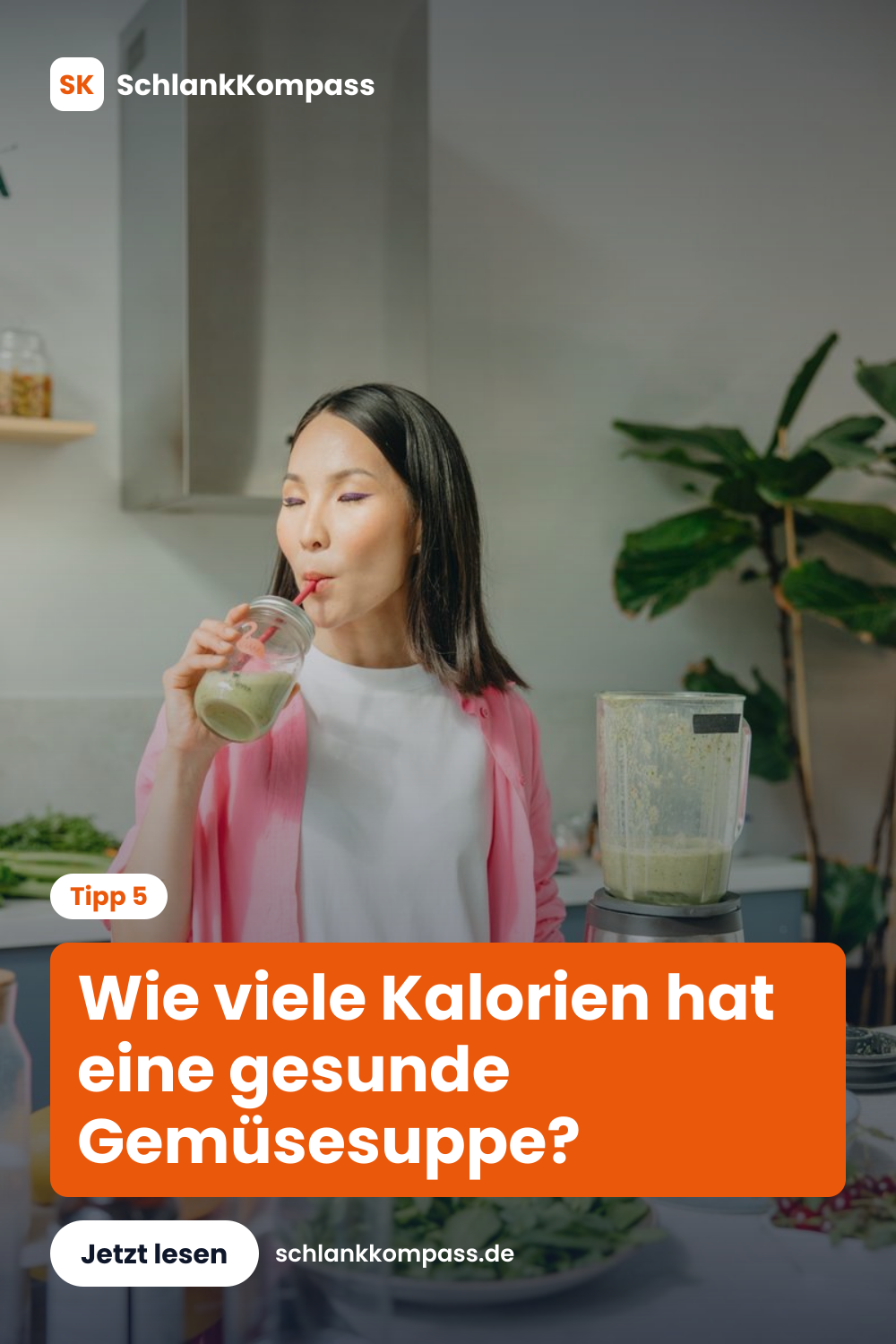 Wie viele Kalorien hat eine gesunde Gemüsesuppe?
