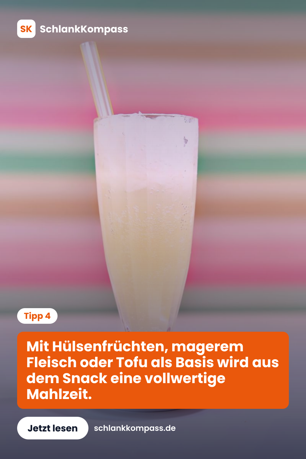 Mit Hülsenfrüchten, magerem Fleisch oder Tofu als Basis wird aus dem Snack eine vollwertige Mahlzeit.