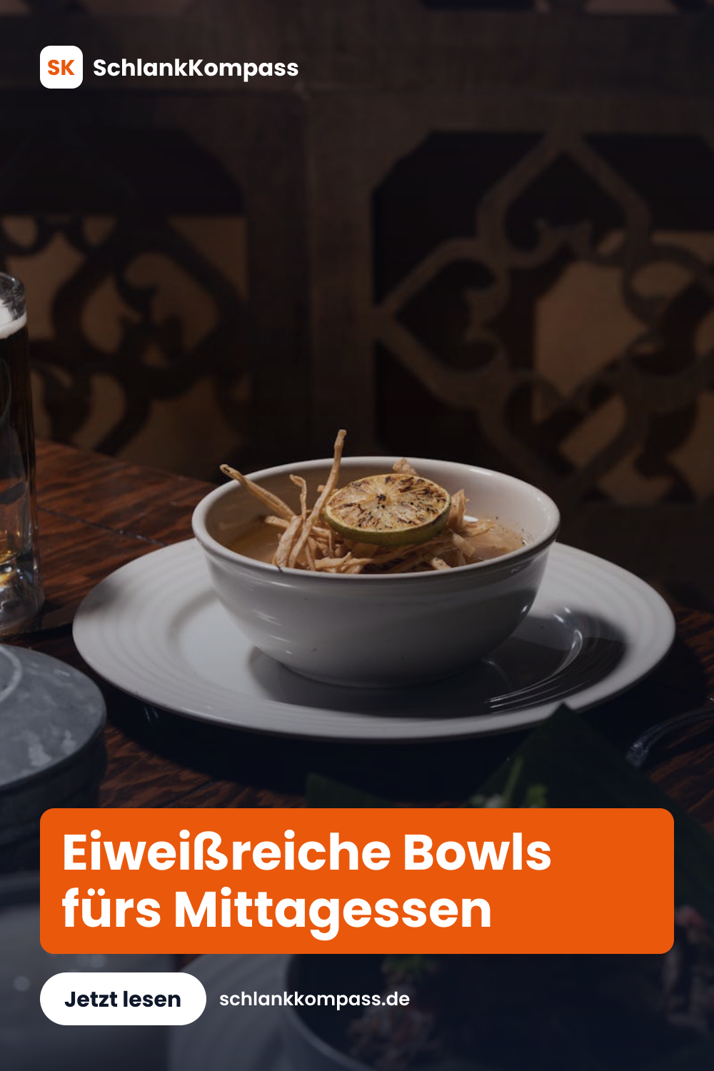 Eiweißreiche Bowls fürs Mittagessen