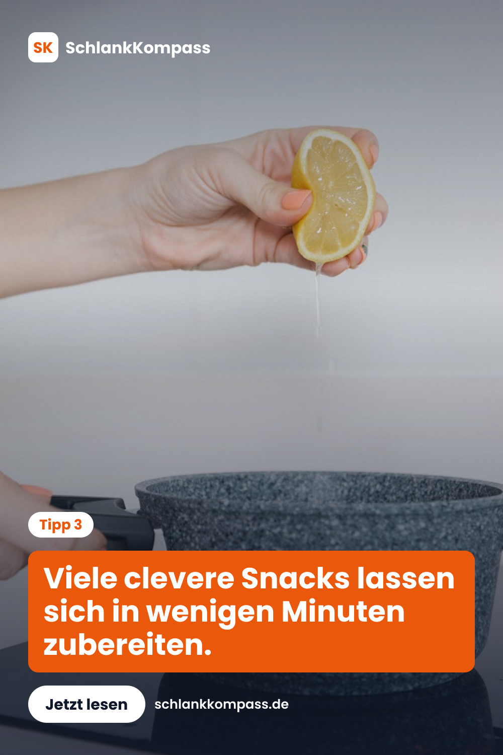 Viele clevere Snacks lassen sich in wenigen Minuten zubereiten.