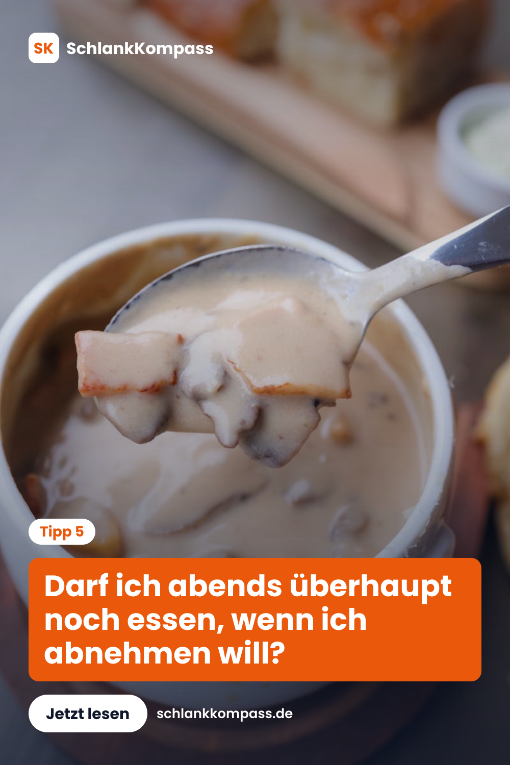 Darf ich abends überhaupt noch essen, wenn ich abnehmen will?