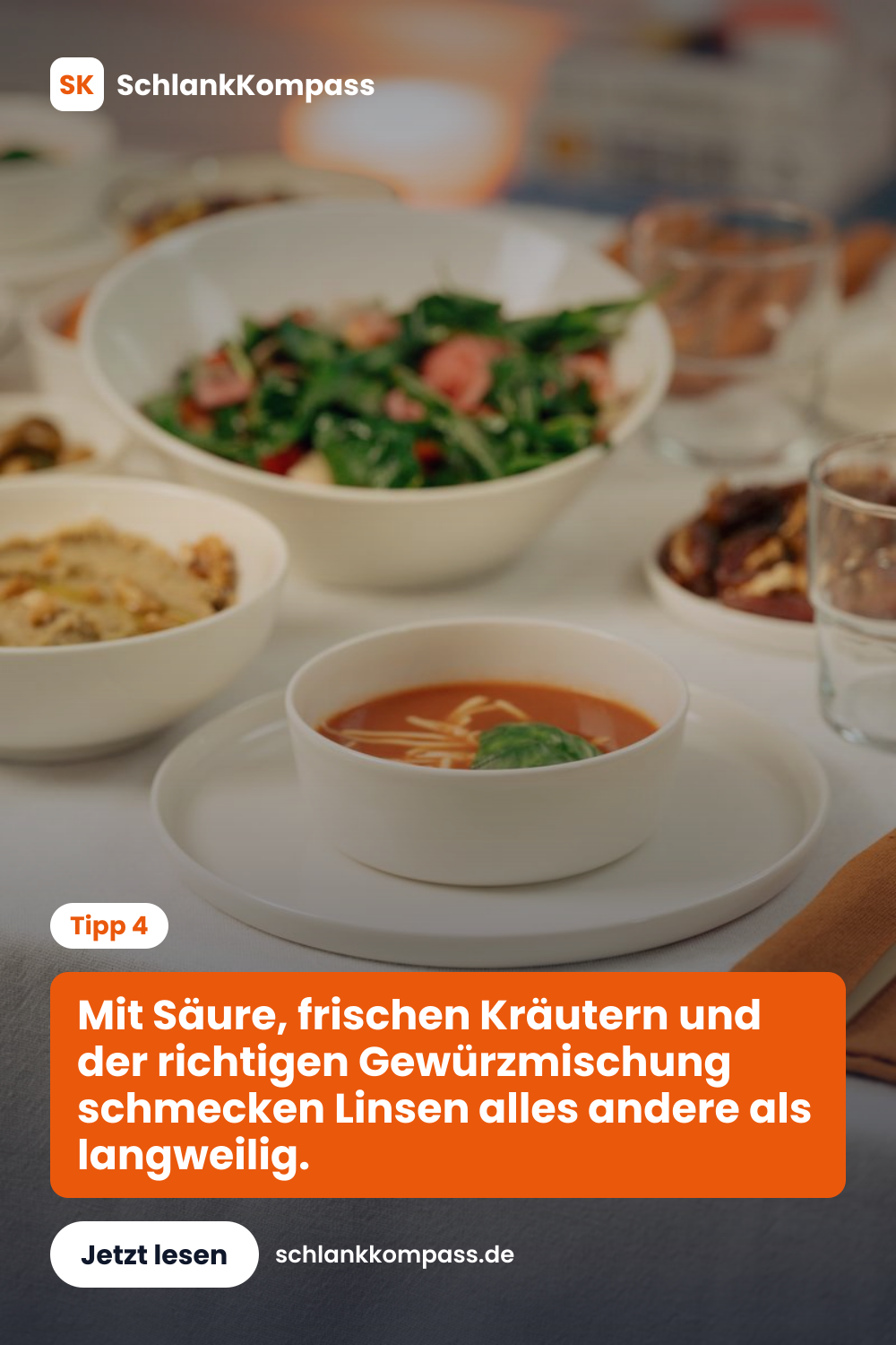 Mit Säure, frischen Kräutern und der richtigen Gewürzmischung schmecken Linsen alles andere als langweilig.