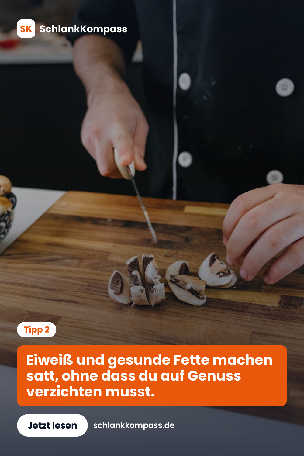 Eiweiß und gesunde Fette machen satt, ohne dass du auf Genuss verzichten musst.