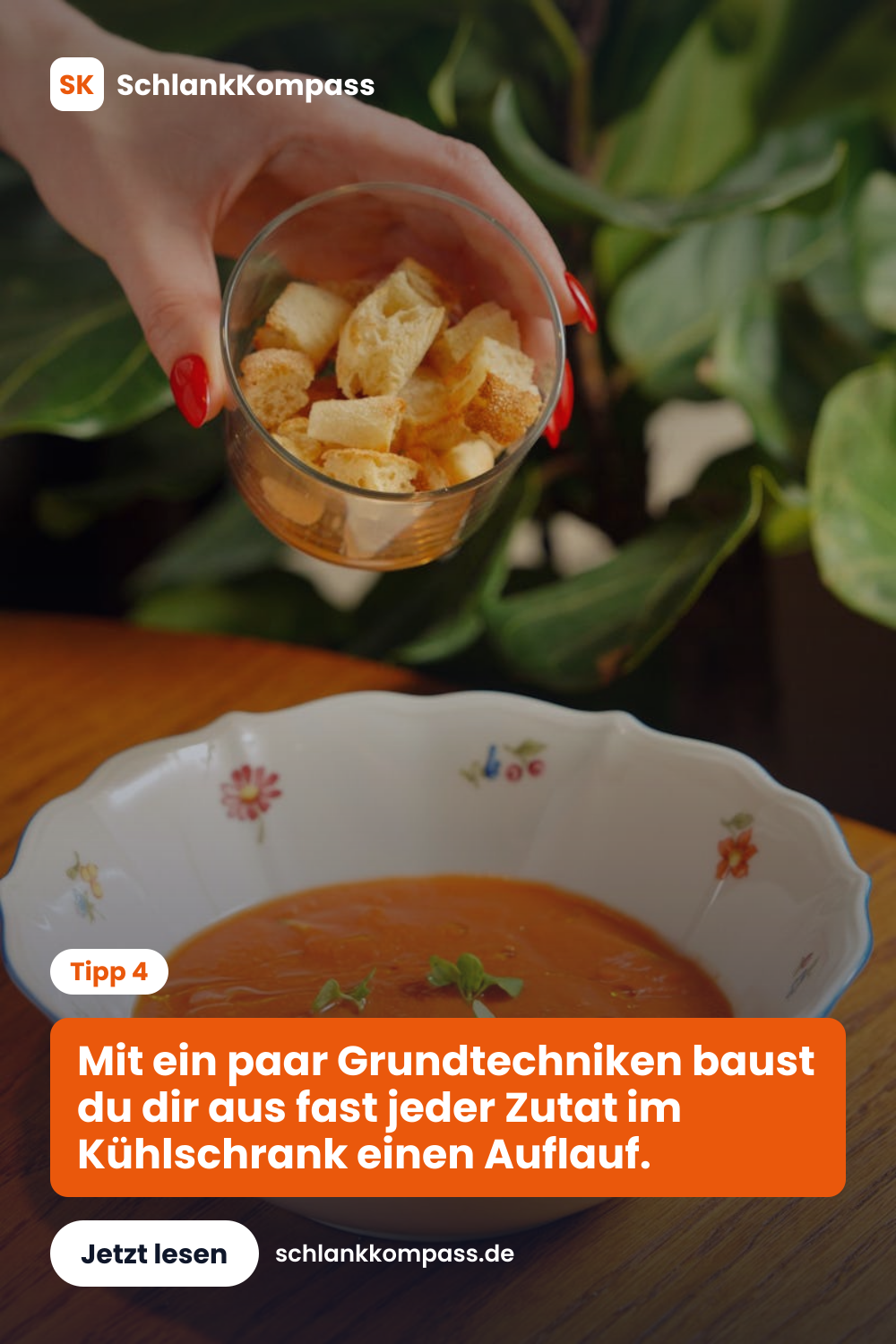 Mit ein paar Grundtechniken baust du dir aus fast jeder Zutat im Kühlschrank einen Auflauf.