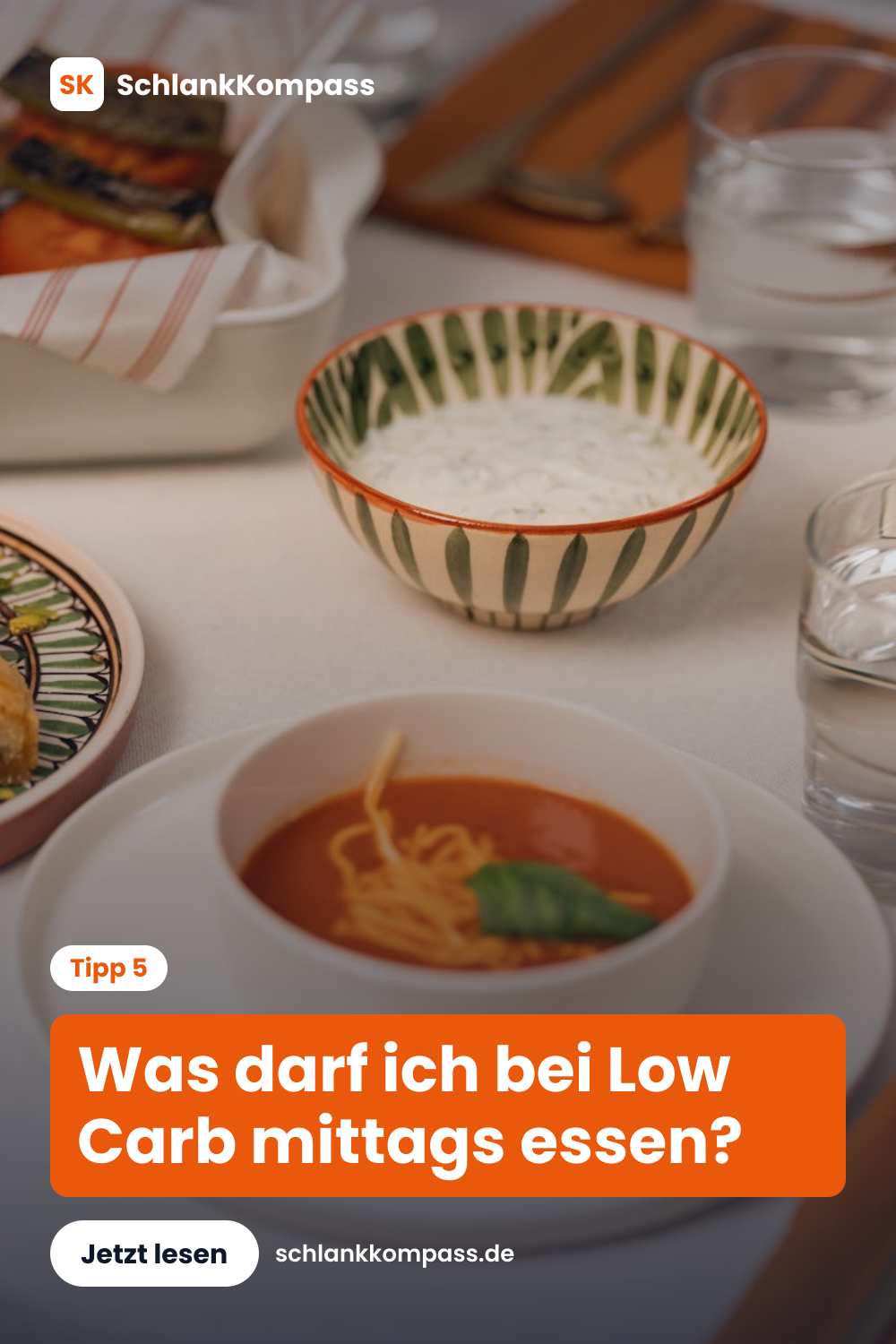 Was darf ich bei Low Carb mittags essen?
