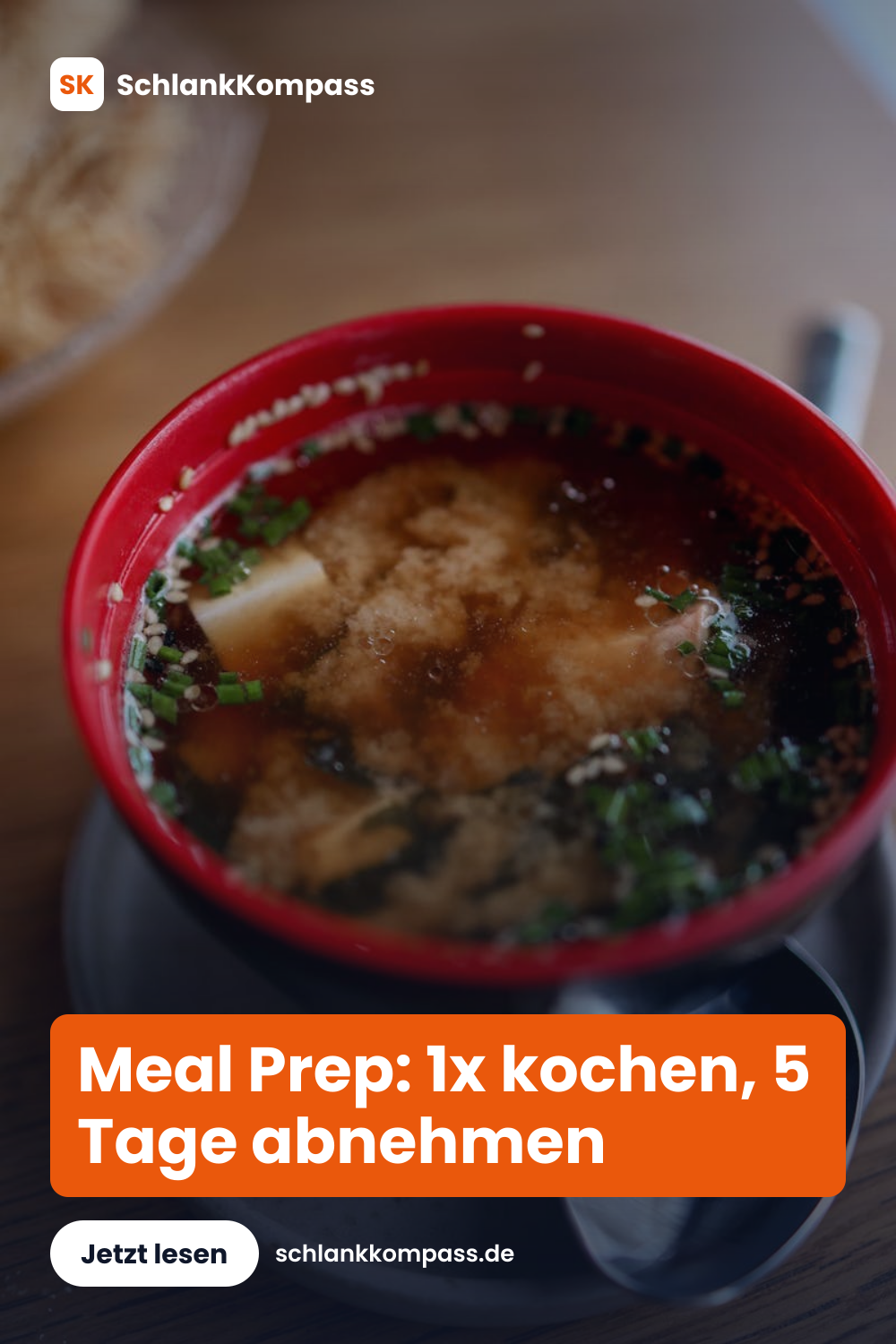 Meal Prep: 1x kochen, 5 Tage abnehmen