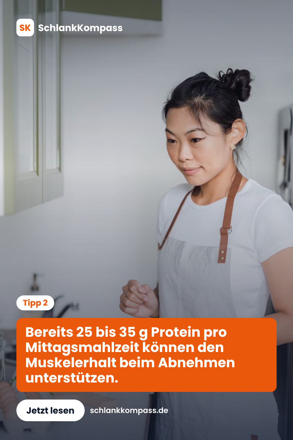 Bereits 25 bis 35 g Protein pro Mittagsmahlzeit können den Muskelerhalt beim Abnehmen unterstützen.
