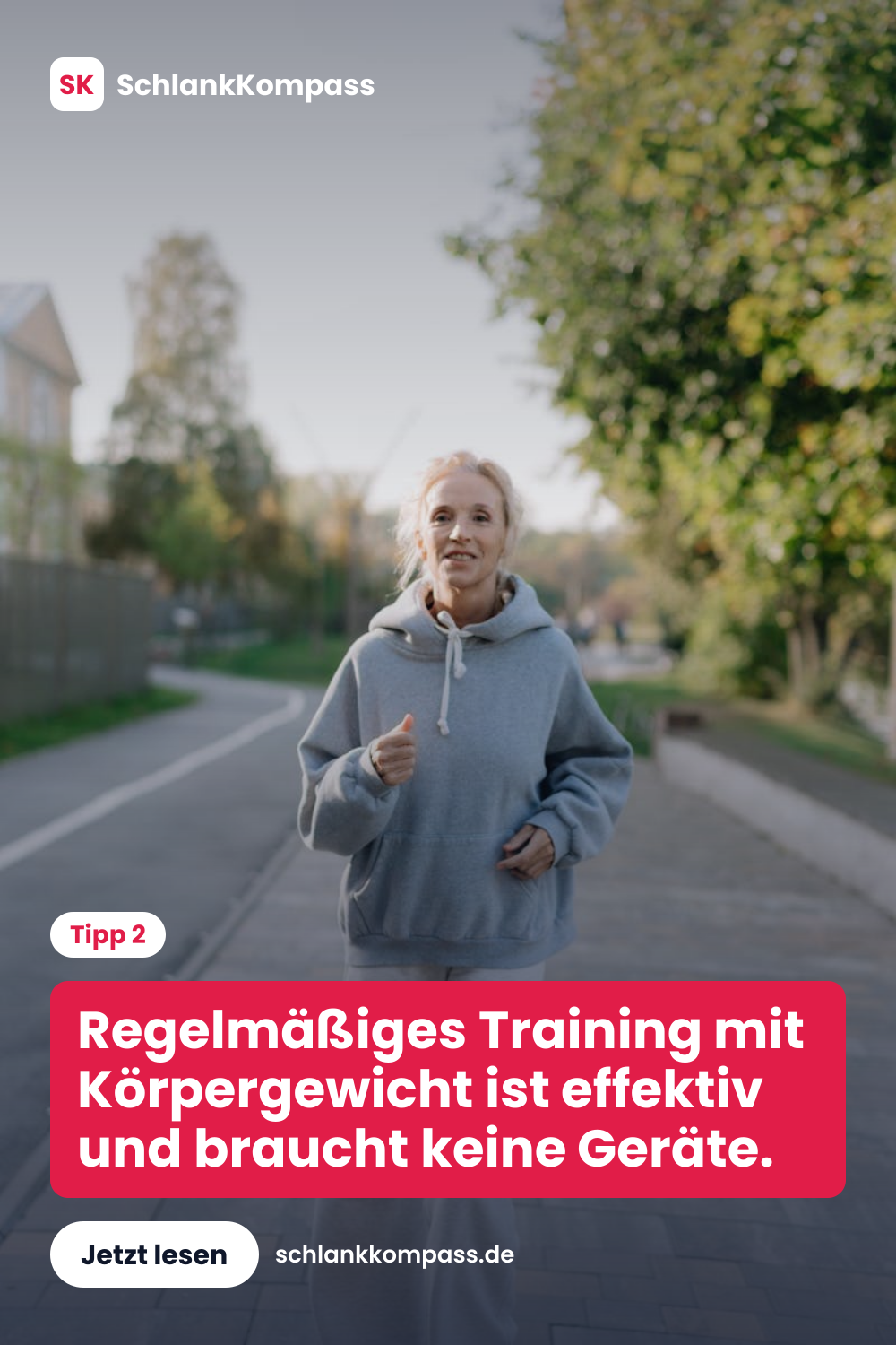 Regelmäßiges Training mit Körpergewicht ist effektiv und braucht keine Geräte.