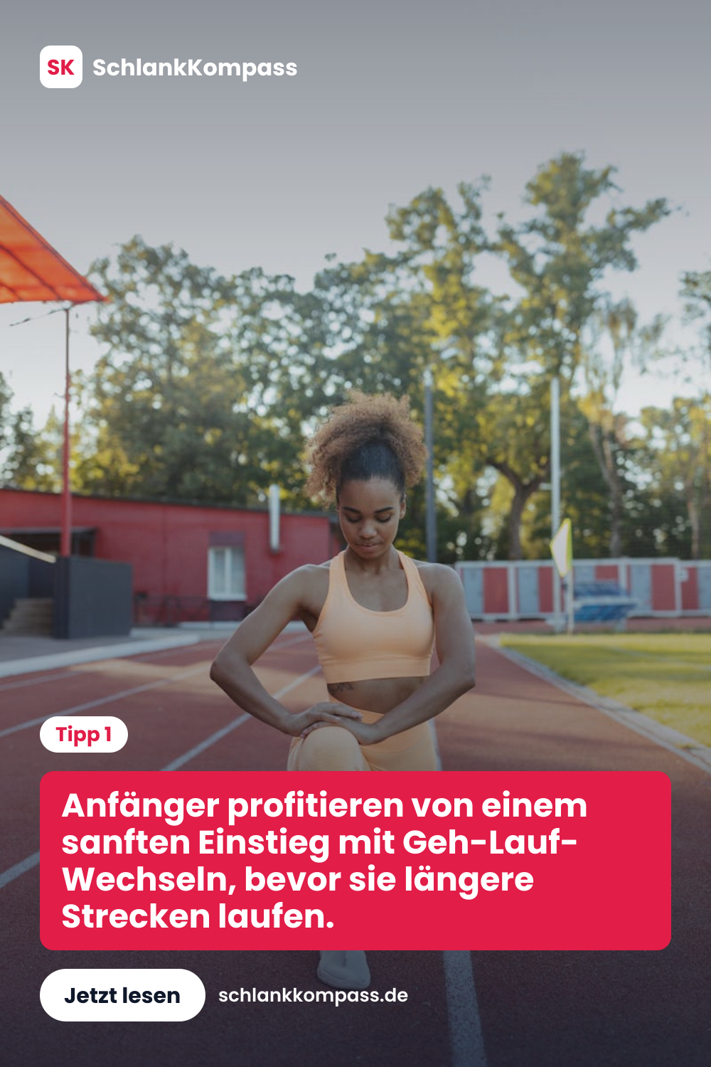 Anfänger profitieren von einem sanften Einstieg mit Geh-Lauf-Wechseln, bevor sie längere Strecken laufen.
