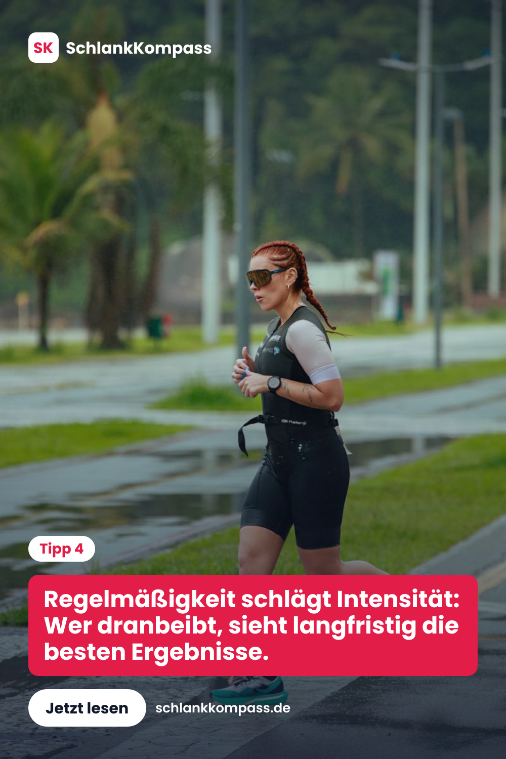 Regelmäßigkeit schlägt Intensität: Wer dranbeibt, sieht langfristig die besten Ergebnisse.