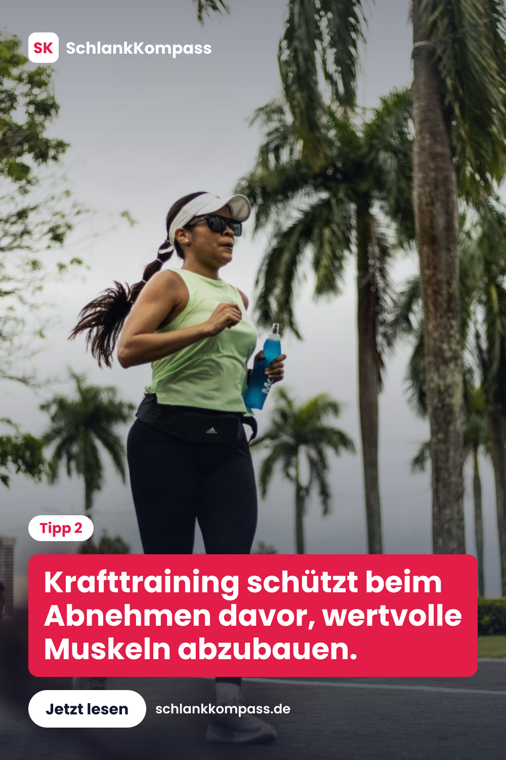 Krafttraining schützt beim Abnehmen davor, wertvolle Muskeln abzubauen.