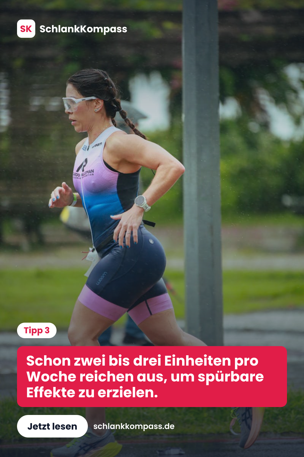 Schon zwei bis drei Einheiten pro Woche reichen aus, um spürbare Effekte zu erzielen.