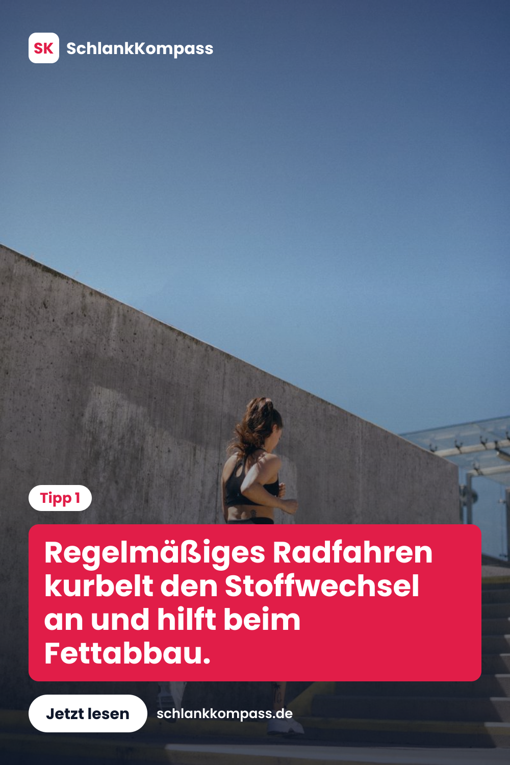 Regelmäßiges Radfahren kurbelt den Stoffwechsel an und hilft beim Fettabbau.