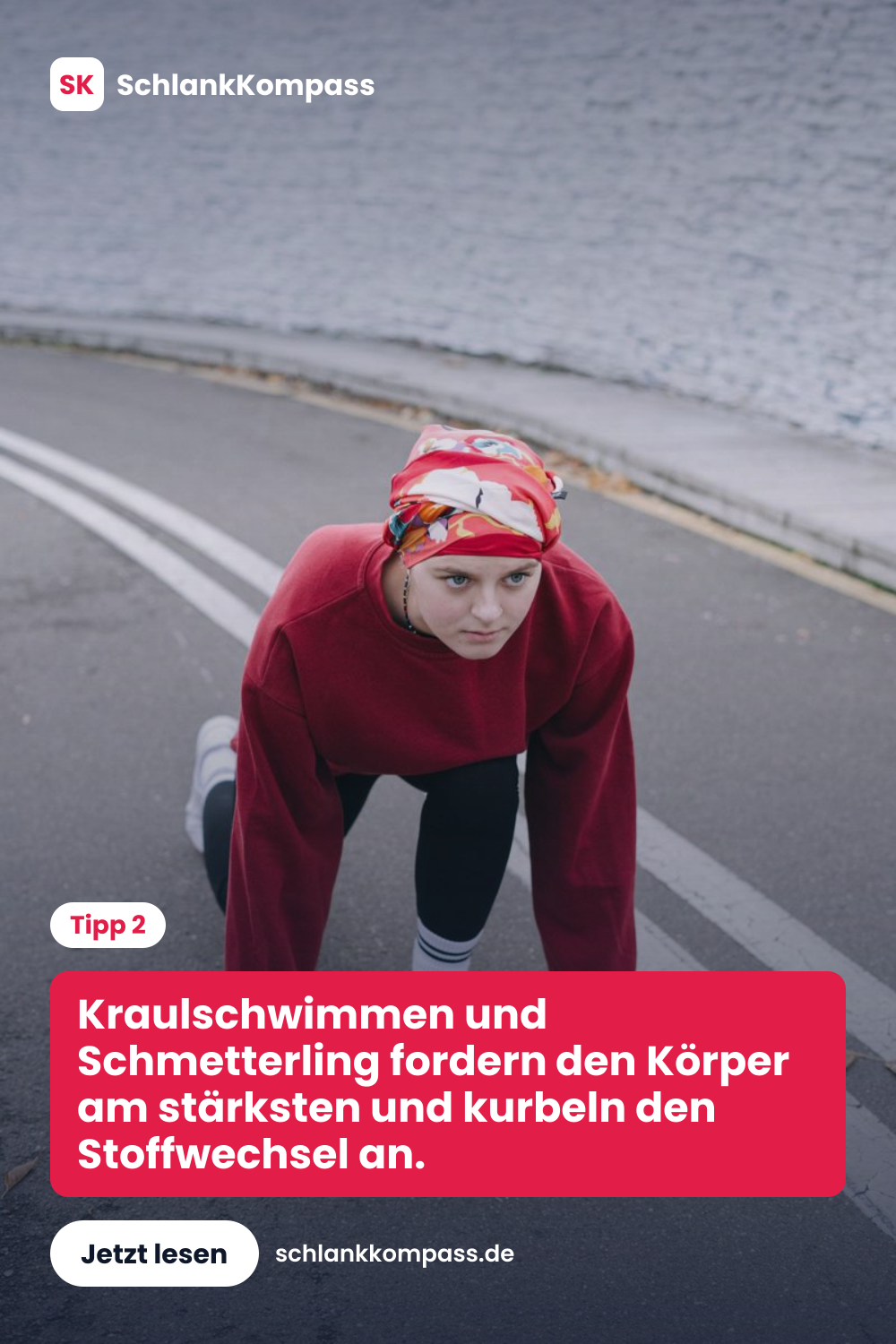 Kraulschwimmen und Schmetterling fordern den Körper am stärksten und kurbeln den Stoffwechsel an.
