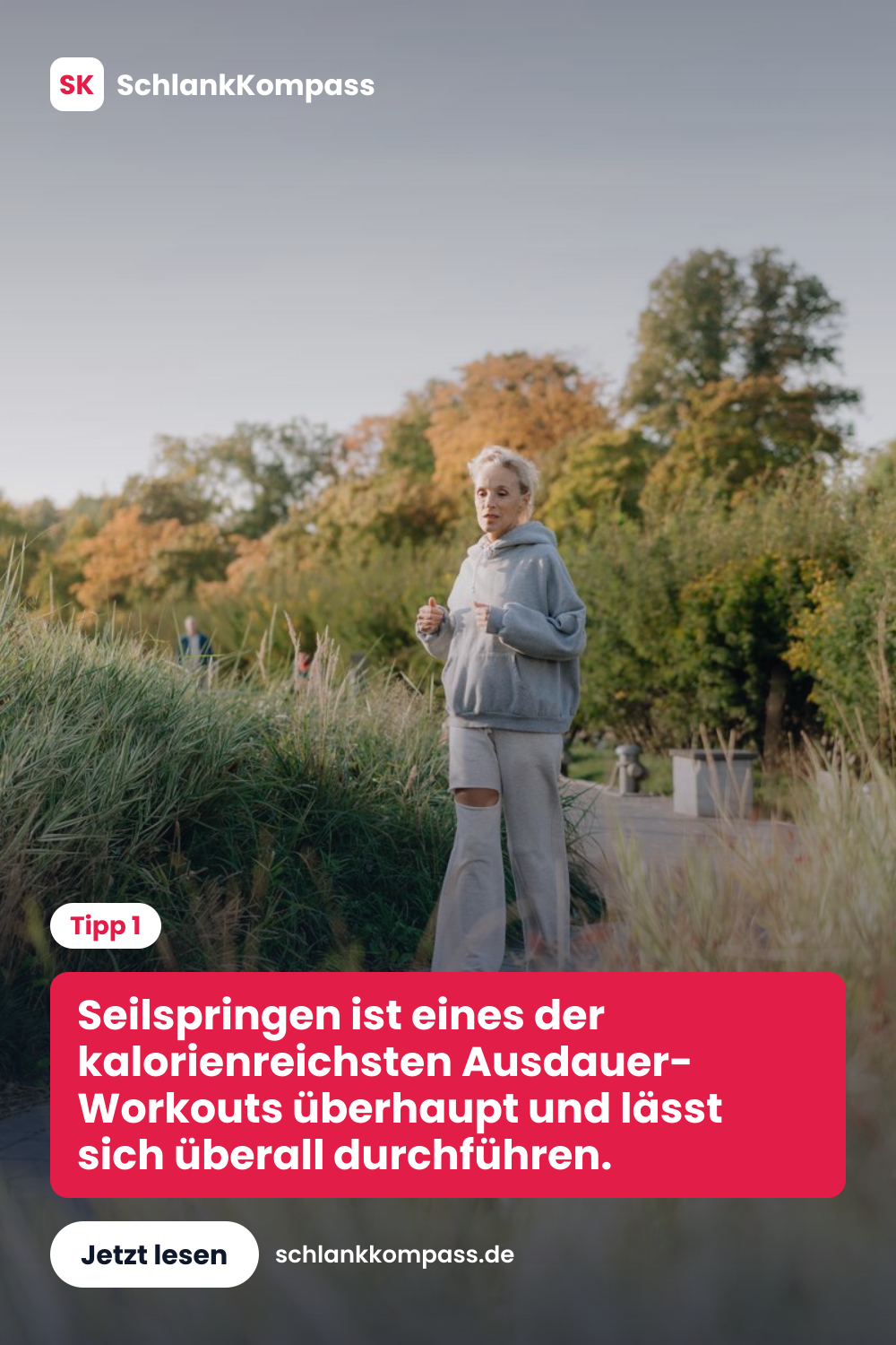 Seilspringen ist eines der kalorienreichsten Ausdauer-Workouts überhaupt und lässt sich überall durchführen.