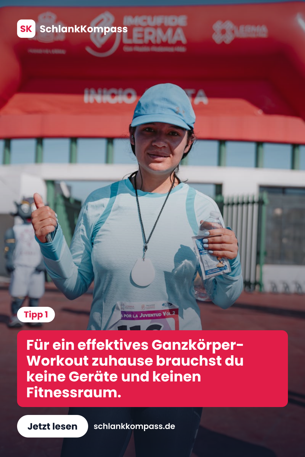 Für ein effektives Ganzkörper-Workout zuhause brauchst du keine Geräte und keinen Fitnessraum.
